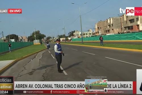 Avenida Colonial. Foto: Captura TV