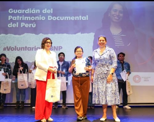 Biblioteca Nacional del Perú da la bienvenida a sus nuevos voluntarios