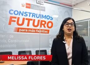 Melissa Flores Saldaña se ha convertido en el orgullo de su familia y de toda la región San Martín. Ella recibió recientemente la distinción “Servidor Íntegro del 2024” que otorgó el Ministerio de Vivienda. ANDINA/Difusión