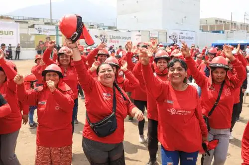 Beneficiarias de los programas del MTPE, Foto: ANDINA/Prensa Presidencia.
