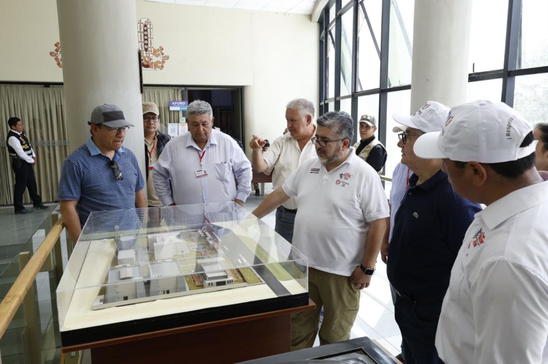 El ministro de Cultura, Fabricio Valencia, visitó la región Lambayeque para participar en diversas actividades como la visita al Museo de Sitio Sicán. Foto: ANDINA/Mincul