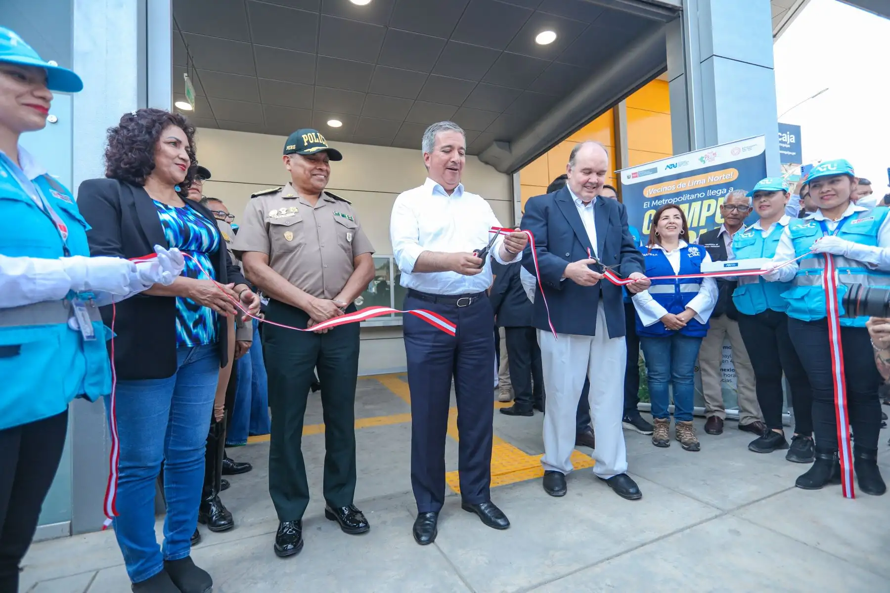 El ministro Raúl Pérez Reyes anunció la entrada en operación, con un periodo de prueba, del terminal Chimpu Ocllo, en Carabayllo
