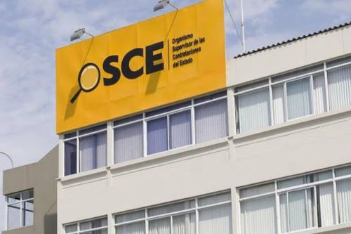 Sede del  Organismo Supervisor de las Contrataciones del Estado (OSCE). ANDINA/Difusión