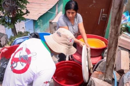 Dengue: Minsa inspecciona más de 60,000 viviendas en Lima Cercado y San Juan de Lurigancho. Foto: ANDINA/Difusión.