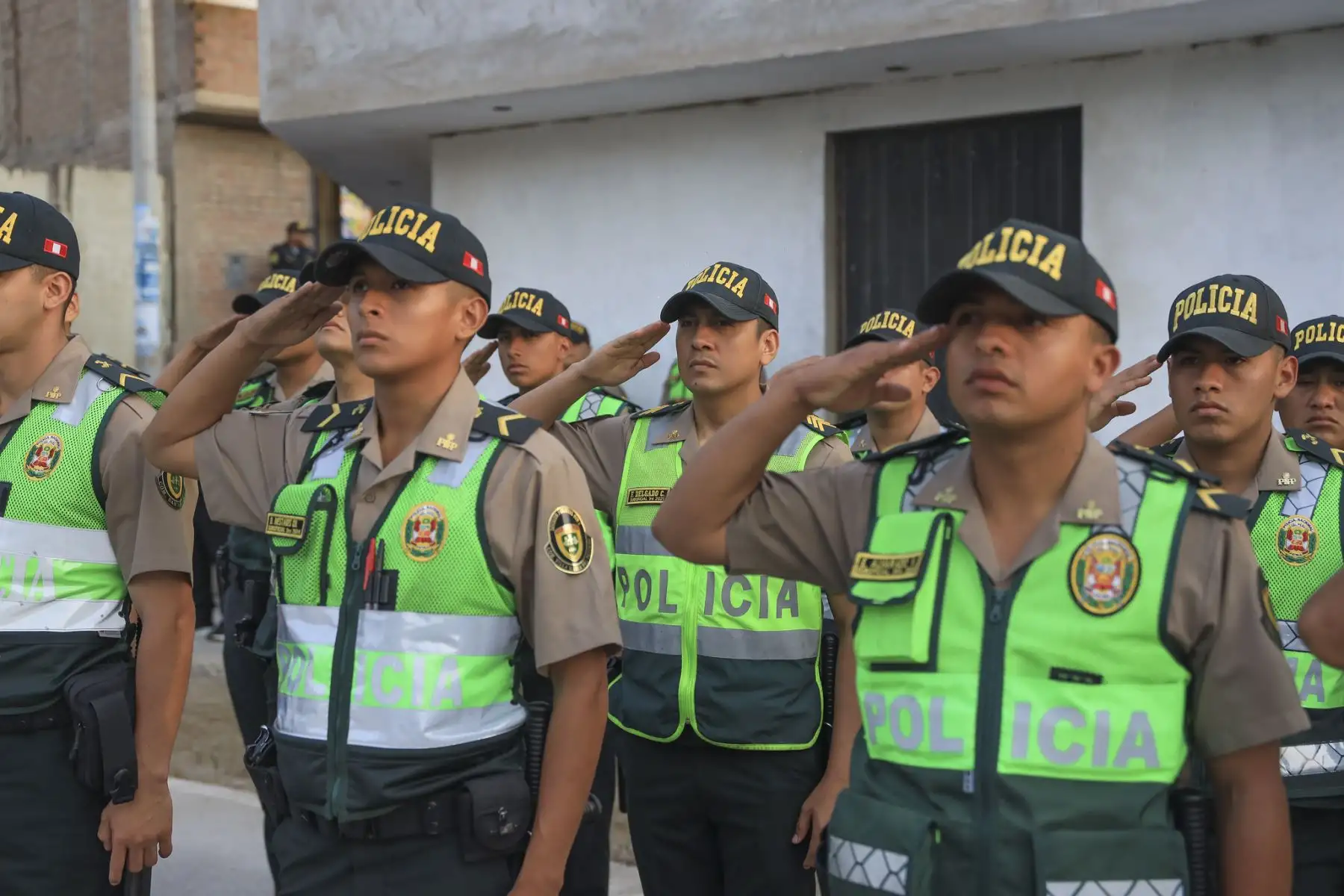 La presidenta de la república, Dina Ercilia Boluarte Zegarra, inaugura la comisaría "Nuevo Progreso" de la Policía Nacional del Perú en Villa María del Triunfo. Foto: ANDINA/Prensa Presidencia