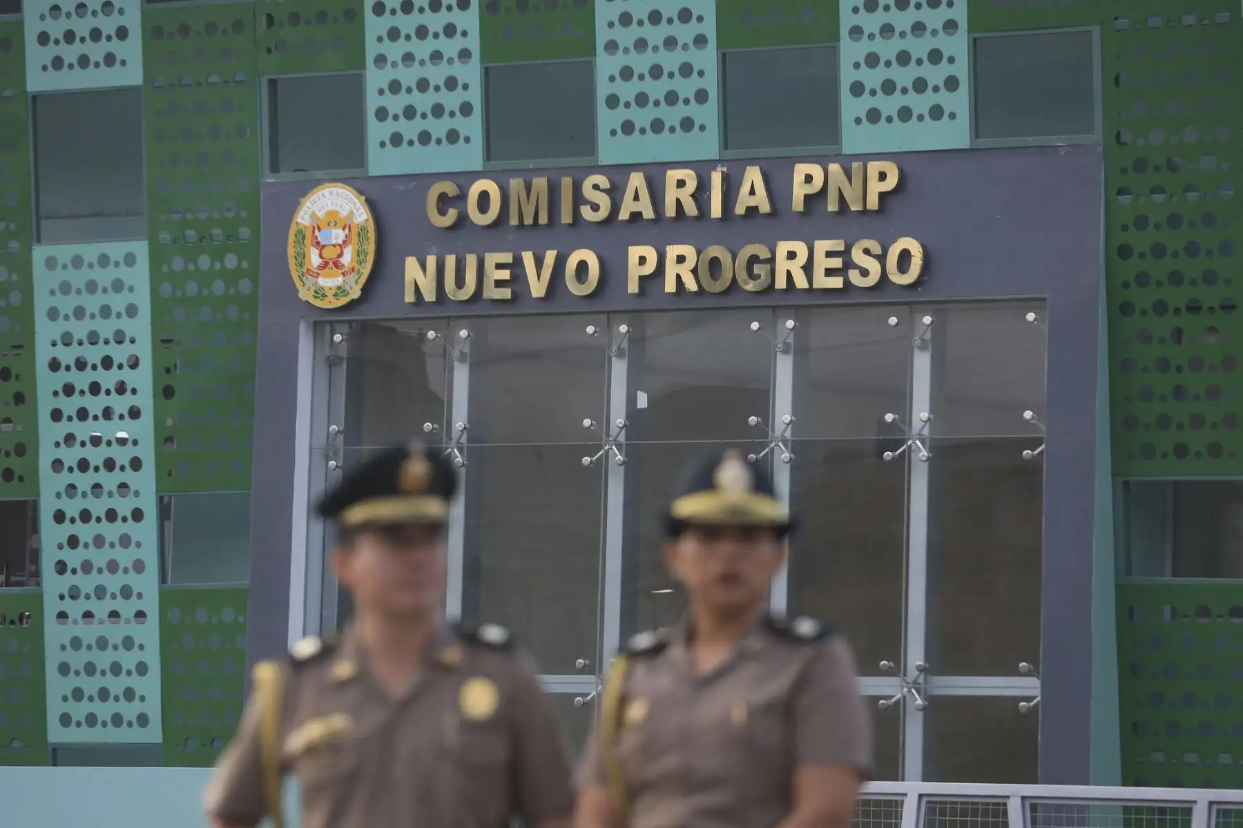 La presidenta de la república, Dina Ercilia Boluarte Zegarra, inaugura la comisaría "Nuevo Progreso" de la Policía Nacional del Perú en Villa María del Triunfo. Foto: ANDINA/Prensa Presidencia