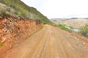 Hoy se inauguró 49.8 kilómetros de vías en el caserío Chuquita, situado en el distrito cajamarquino de Jesús, conformado por 9 comunidades rurales.