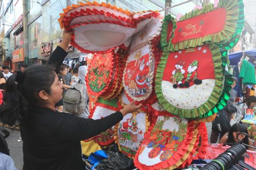 Así luce Gamarra, a pocas horas de La Navidad