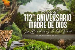 Madre de Dios celebra hoy su 112 aniversario de creación departamental, ratificando que es un destino turístico peruano de obligada visita. 