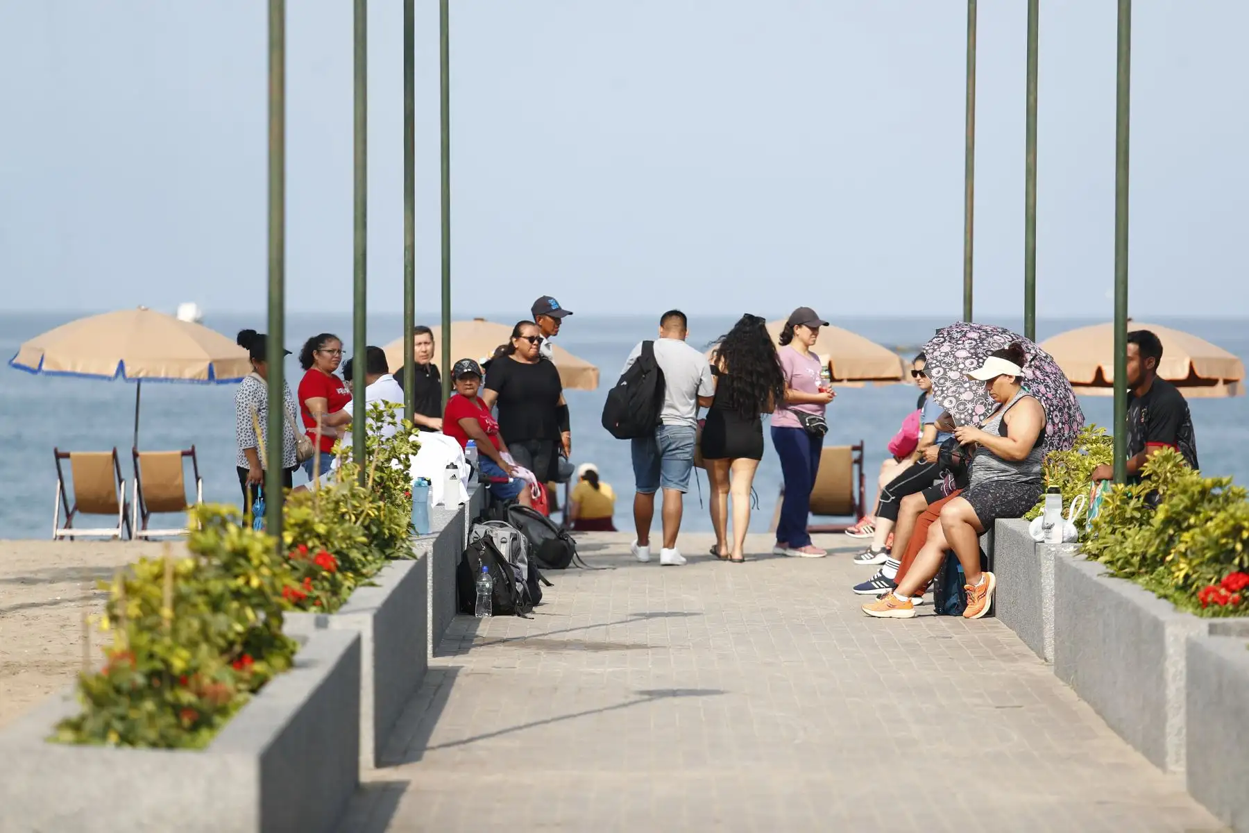 Desde la playa Agua Dulce en Chorrillos, se realizó el lanzamiento del Plan Verano Costa Verde 2025, a través del cual se dio a conocer las estrategias para el control del tránsito vehicular y peatonal en el circuito de playas correspondiente a los días sábados, domingos y feriados, desde el 1 de enero al 31 de marzo. Foto: ANDINA/Daniel Bracamonte