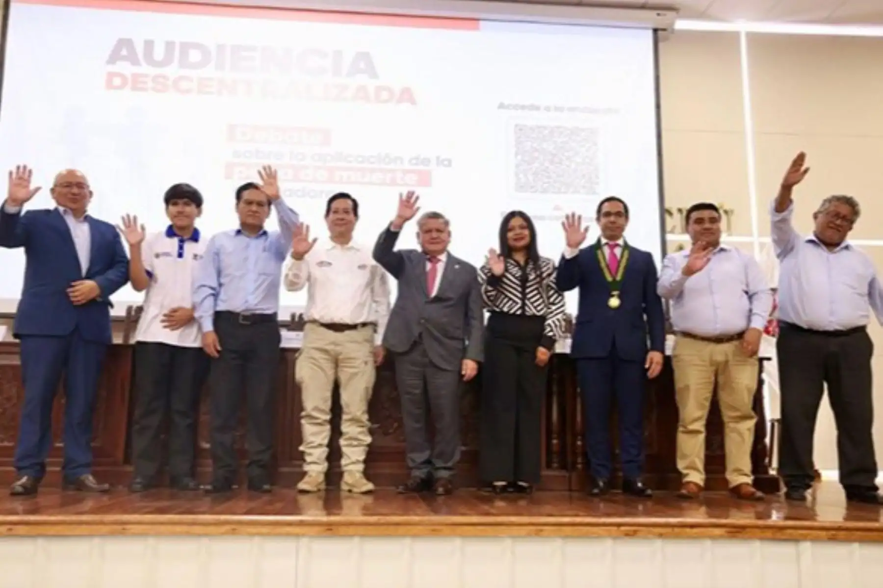El primer debate regional descentralizado es un espacio para escuchar la voz del pueblo y promover un diálogo participativo en todas las regiones del país. Foto: Minjusdh
