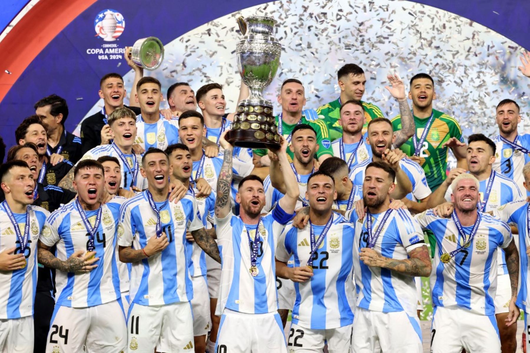 Argentina se alzó con el bicampeonato de la Copa América