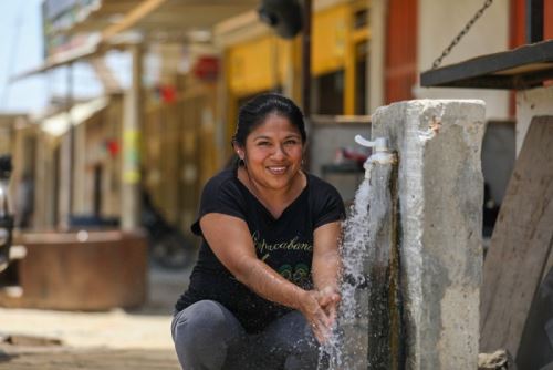 Con esta transferencia se optimizará el sistema de abastecimiento de agua potable con la perforación de dos nuevos pozos a una profundidad de 60 metros, con protección de concreto armado en la quebrada Fernández.