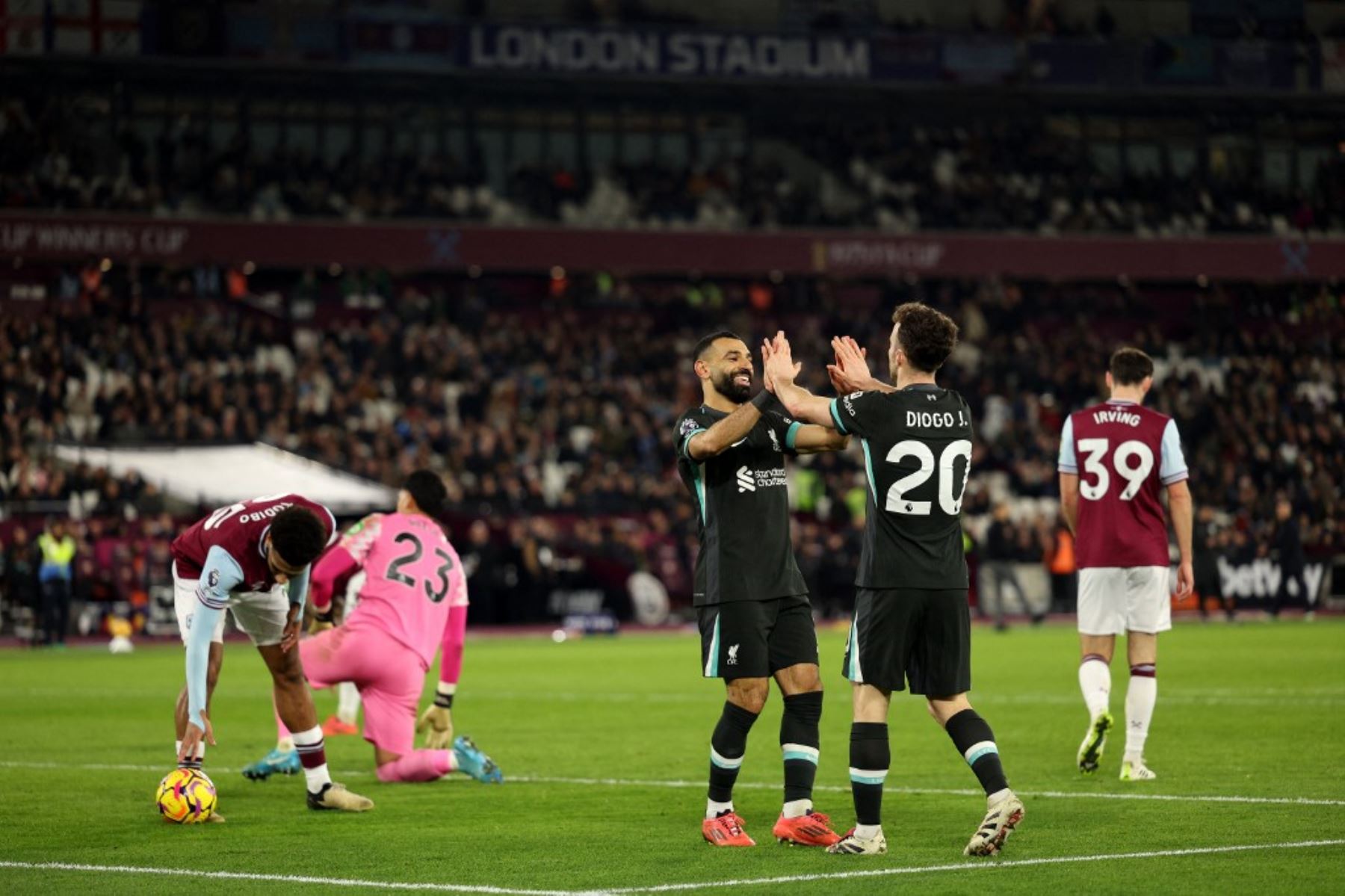 Mohamed Salah es la figura descollante del Liverpool