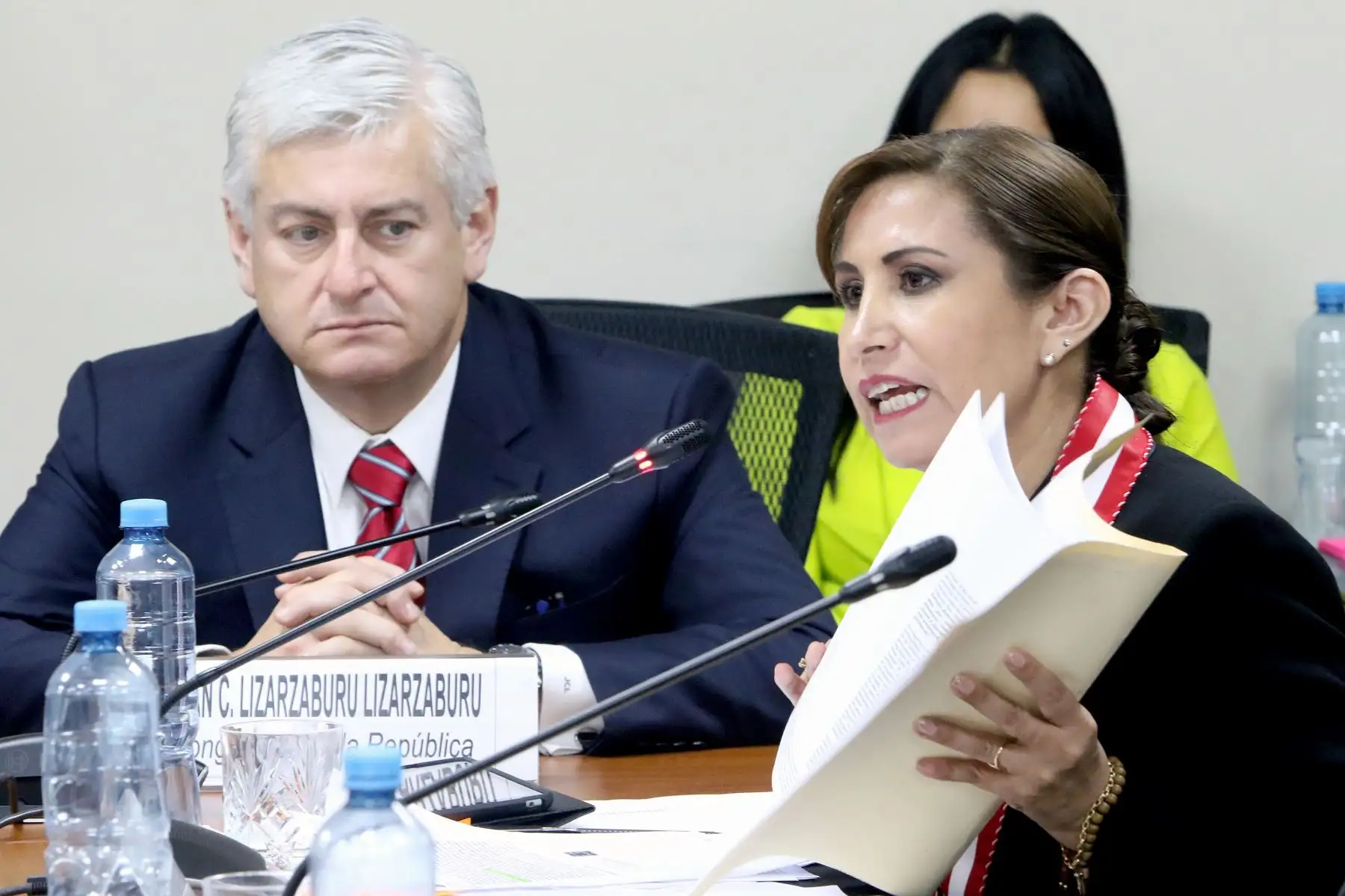 La destitución de la Fiscal de la Nación, Patricia Benavides. 
Foto: Héctor Vinces
