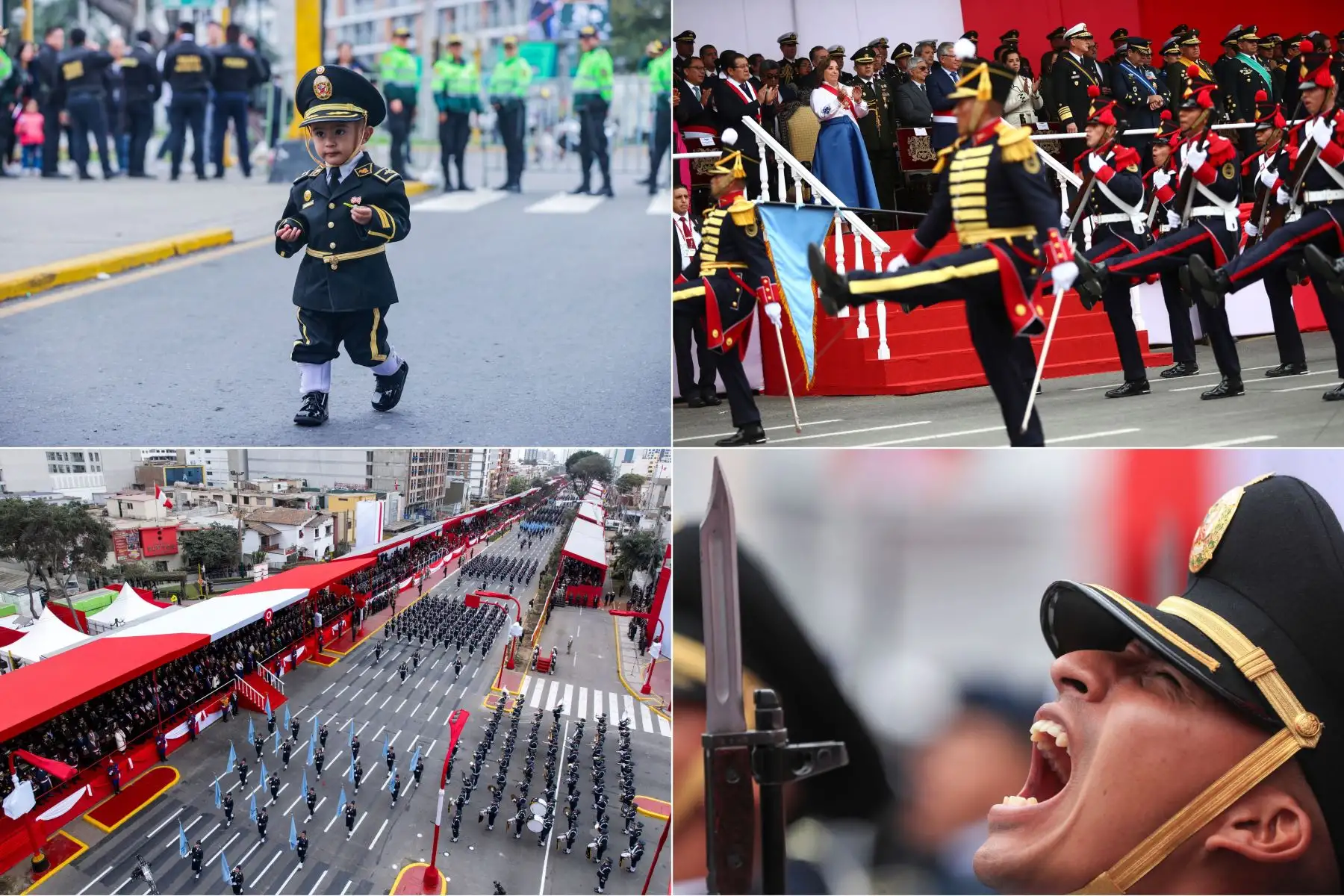 Fiesta por el Perú con la Gran Parada Cívico Militar. Foto: Despacho Presidencial
