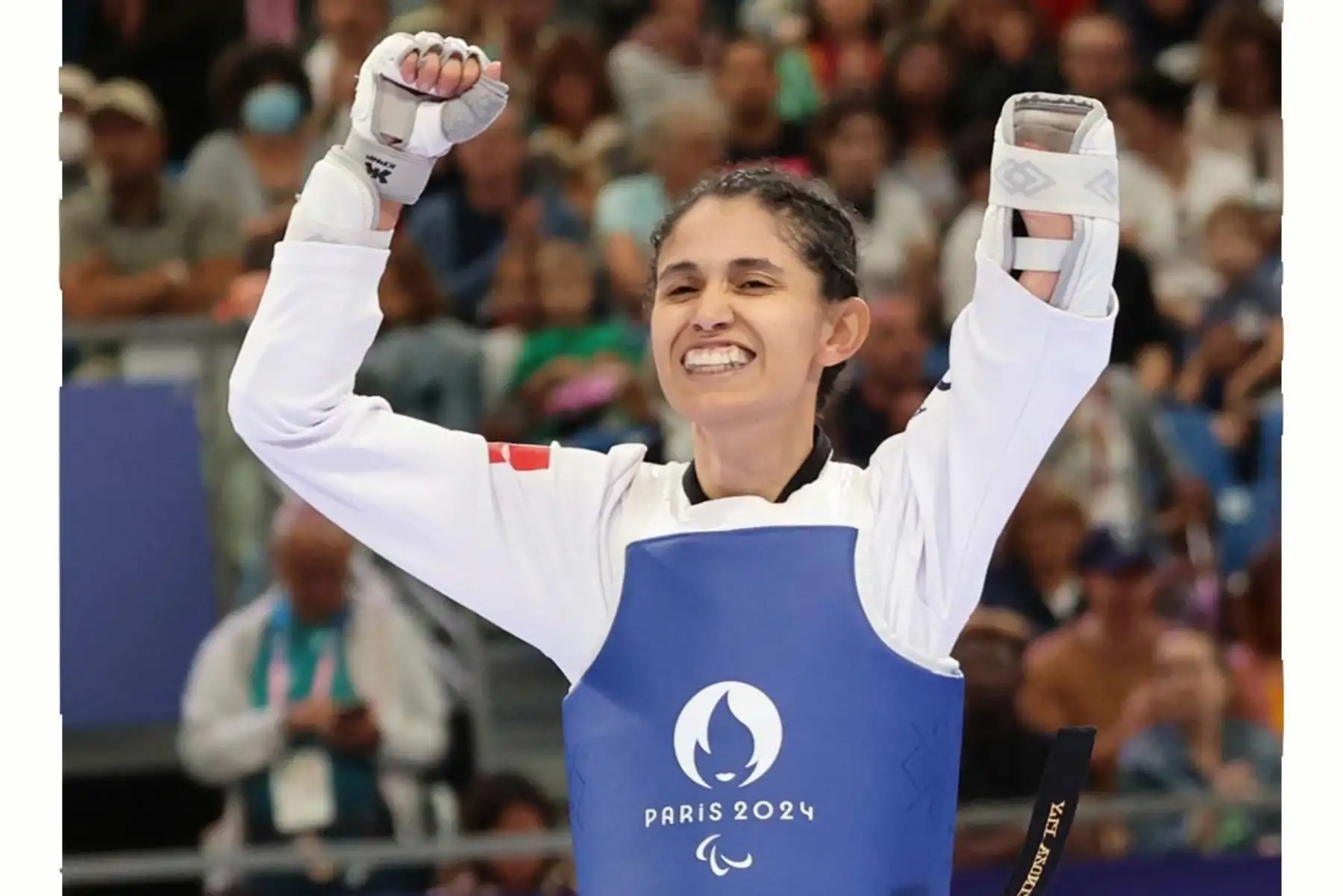 ¡Orgullo del Perú! Angélica Espinoza bicampeona paralímpica. 
Foto: Difusión