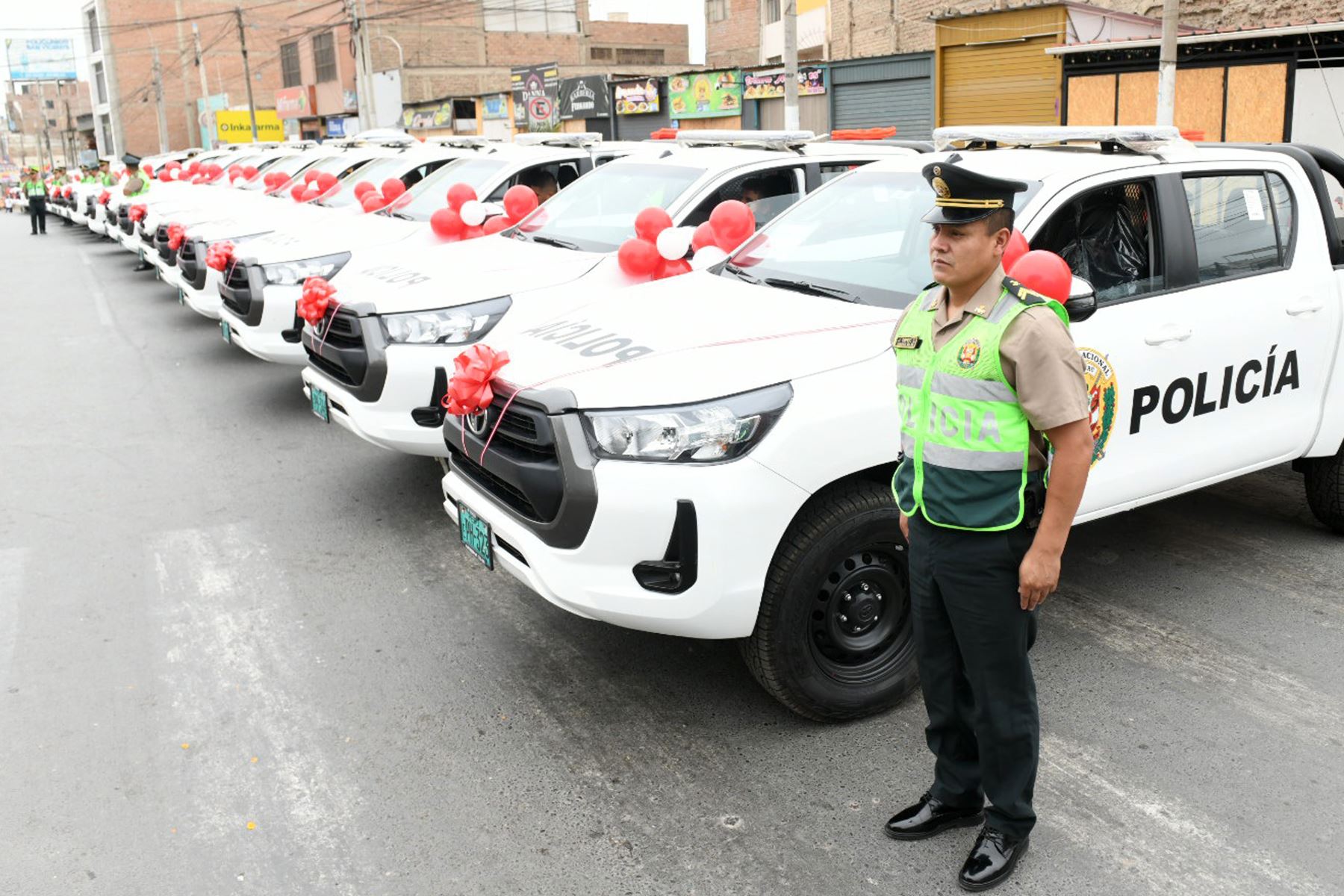 Patrulleros entregados por el gobierno regional de Lima mejorarán el trabajo de seguridad de la PNP. Foto: ANDINA/Difusión