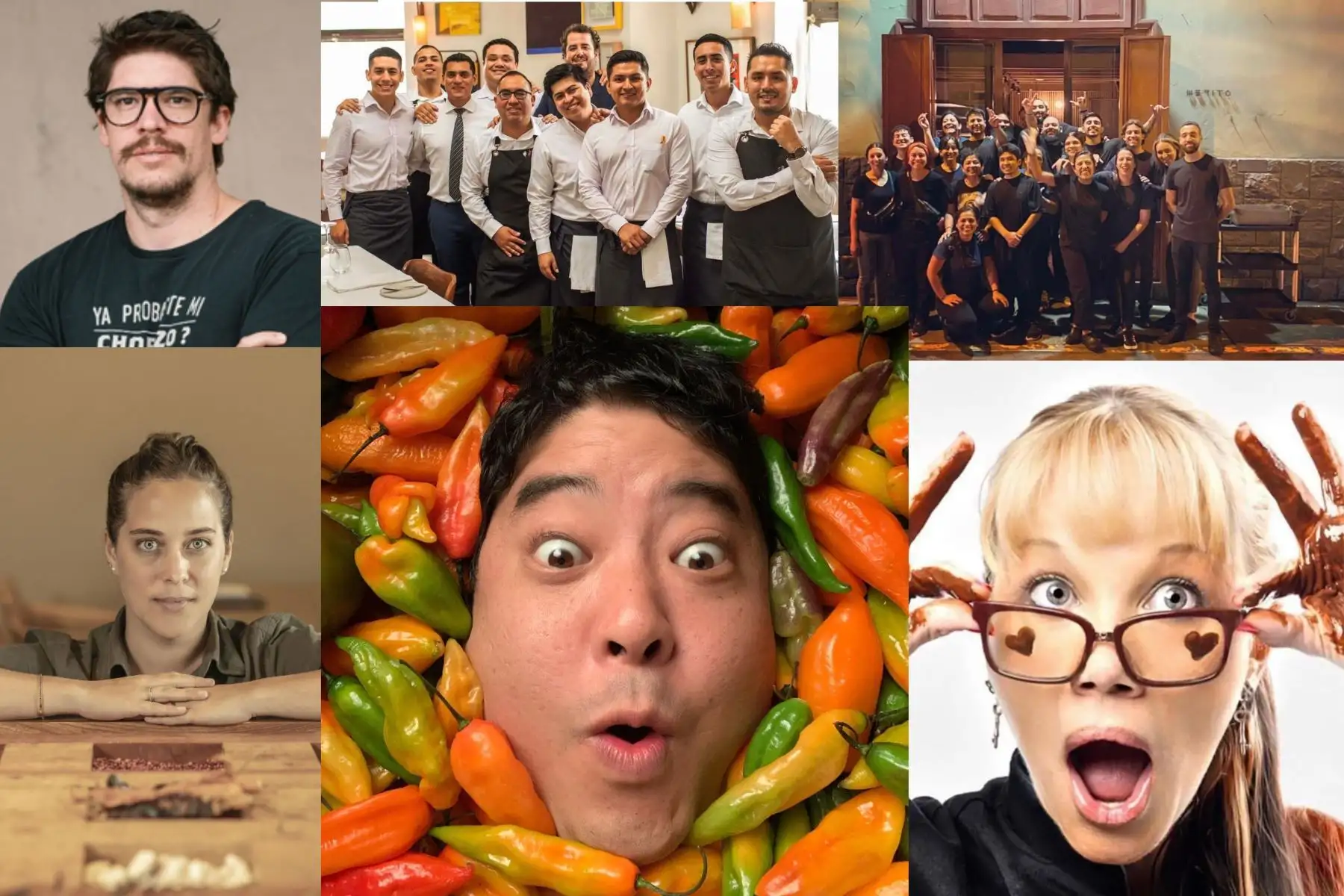 La gastronomía peruana en el top internacional.
Foto: Composición digital con fotos de Internet