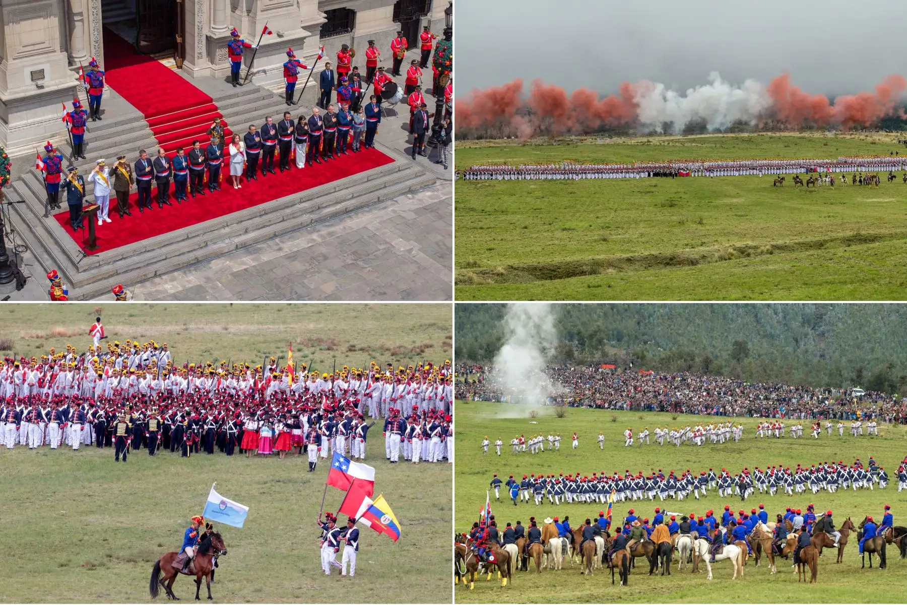 Victoria final: El Bicentenario de la Batalla de Ayacucho. 
Fotos: Despacho Presidencial
