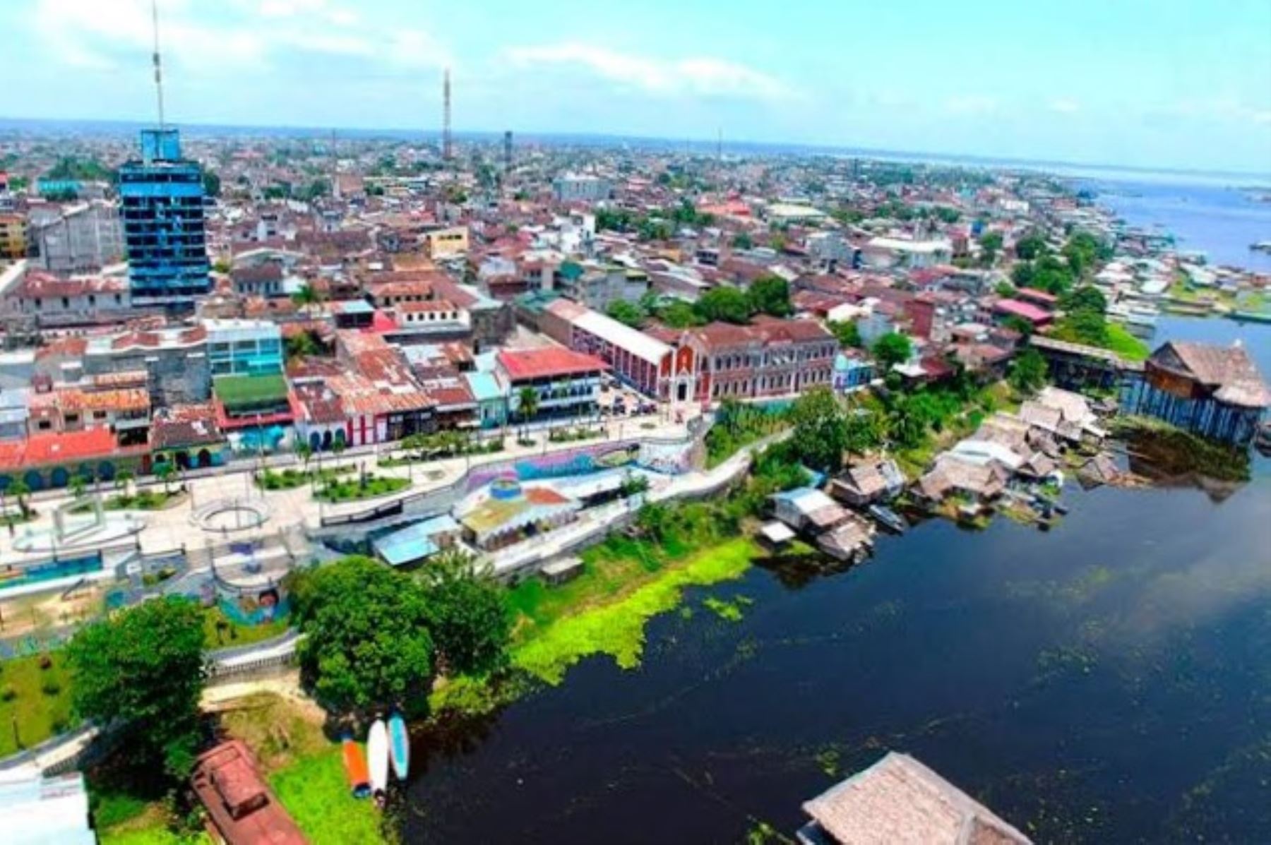 Iquitos se prepara para celebrar 161 años como puerto fluvial sobre el río Amazonas. Foto: ANDINA/Difusión.