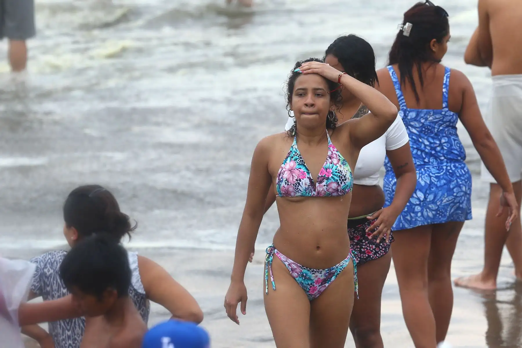 En el 1er día del año 2025, familias enteras han llegado a la playa Agua Dulce, en el distrito de Chorrillos, para disfrutar el feriado por Año Nuevo.
Foto: ANDINA/Eddy Ramos