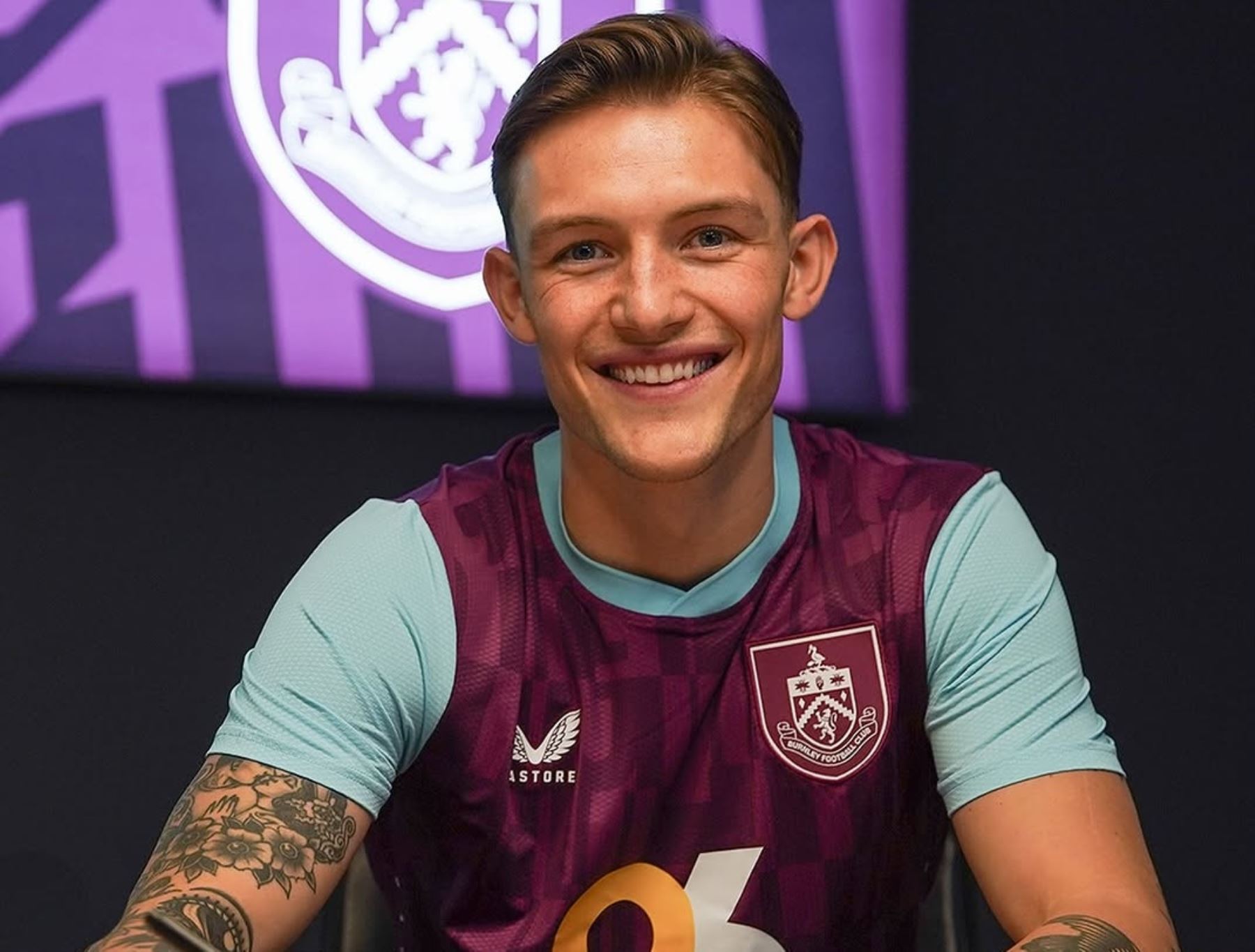 Oliver Sonne listo para su nuevo reto en el Burnley de Inglaterra