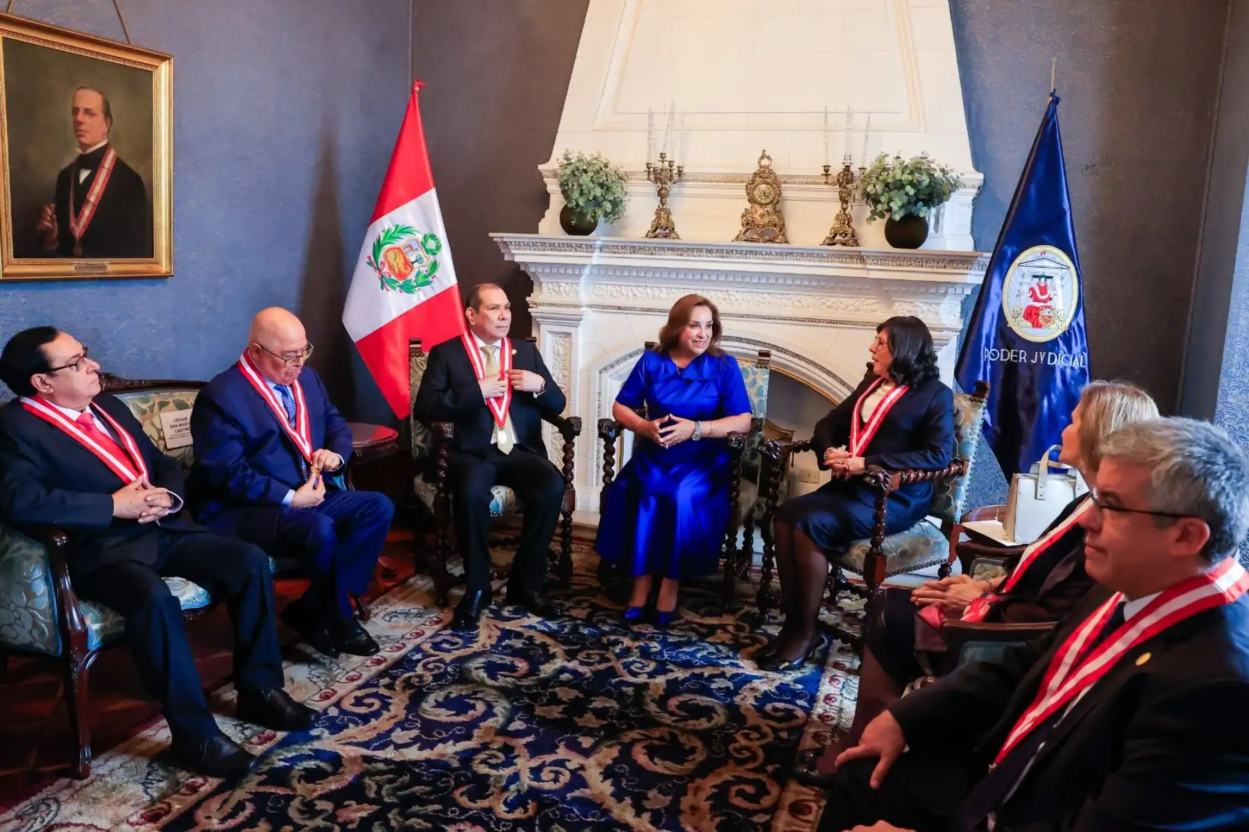 Presidenta Dina Boluarte participa en ceremonia de inicio del Año Judicial 2025. Foto: ANDINA/Prensa Presidencia