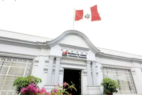 Ministerio de Justicia y Derechos Humanos. Foto: Andina