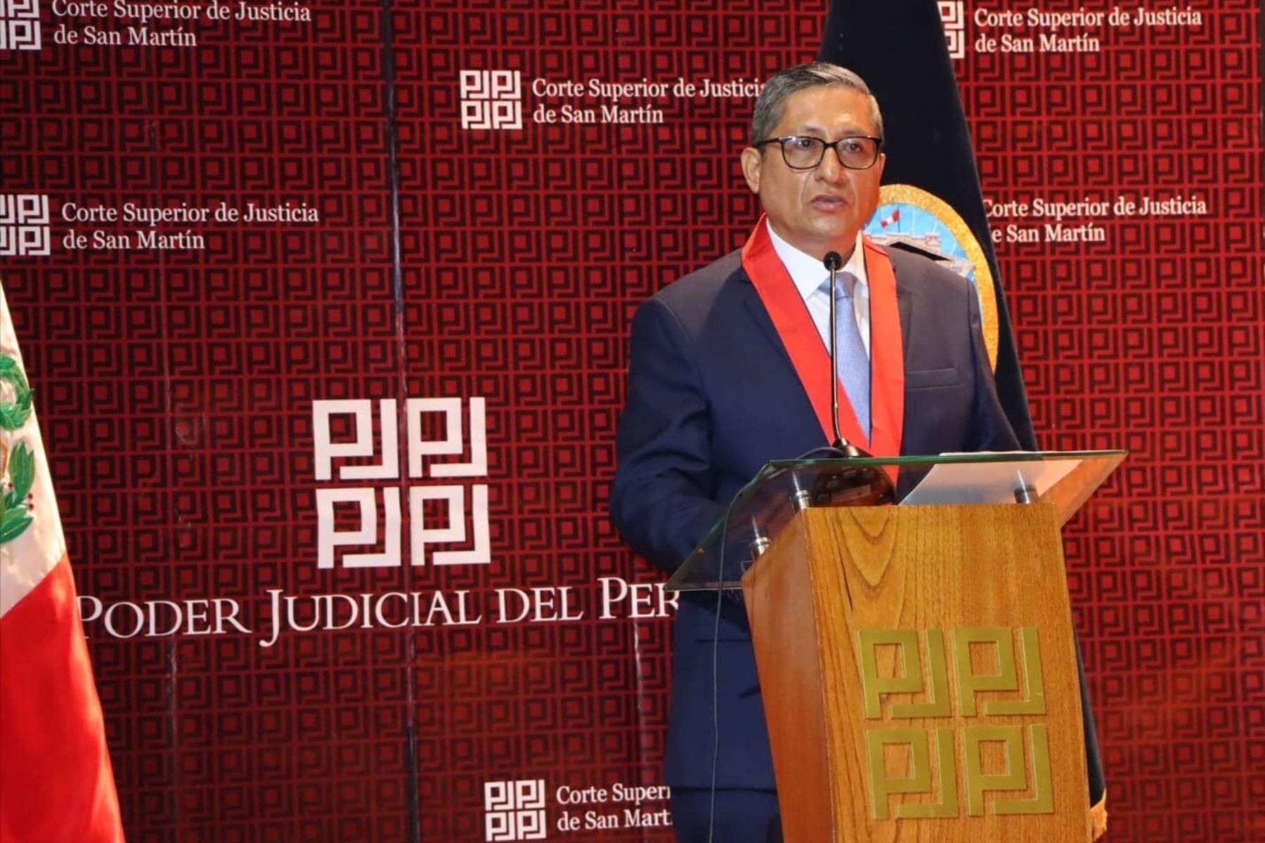 Nuevo presidente de la Corte Superior de Justicia de San Martín, Edward Sánchez, ANDINA/Difusión