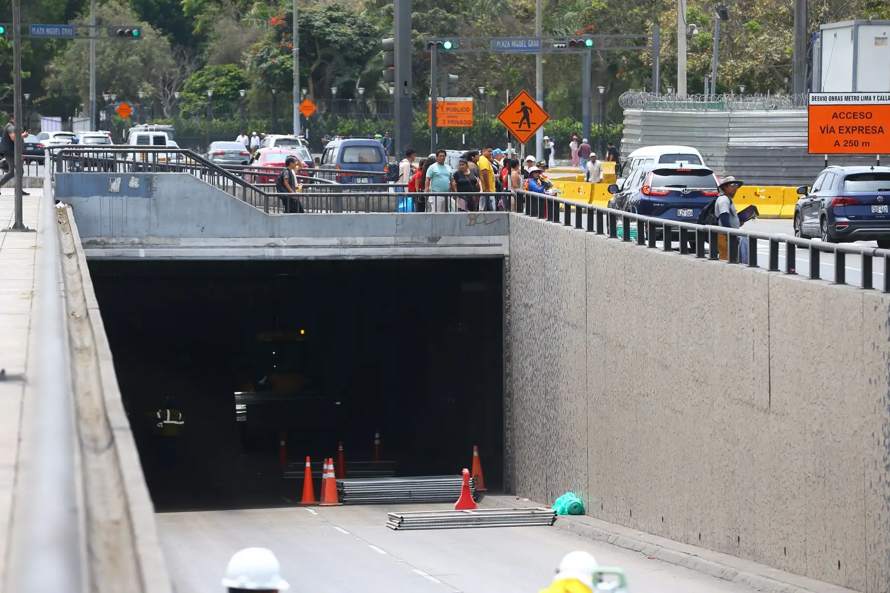 Durante este periodo, indica la concesionaria, los conductores deberán acceder a la Vía Expresa sentido norte-sur por la rampa ubicada inmediatamente después de la Plaza Grau.
Foto: ANDINA/ Eddy Ramos