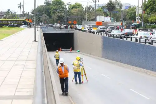 Desde mañana la rampa de acceso (norte-sur) a la Vía Expresa estará cerrada por 21 días. Foto: ANDINA/Archivo