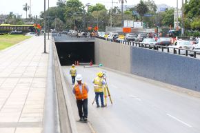 Desde mañana la rampa de acceso (norte-sur) a la Vía Expresa estará cerrada por 21 días. Foto: ANDINA/Archivo