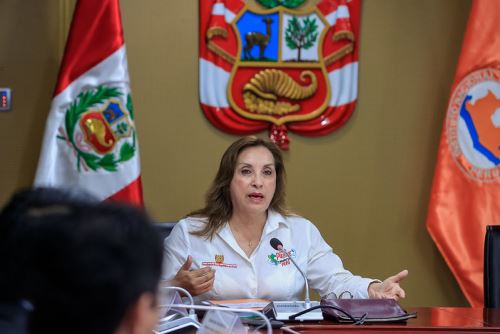 Presidenta Dina Boluarte lidera reunión de coordinación multisectorial sobre periodo de lluvias intensas