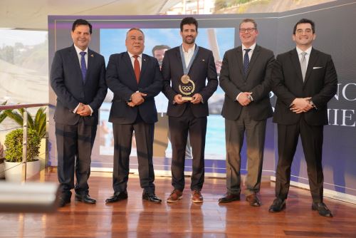 Stefano Peschiera recibió el galardón de mejor deportista nacional del 2024