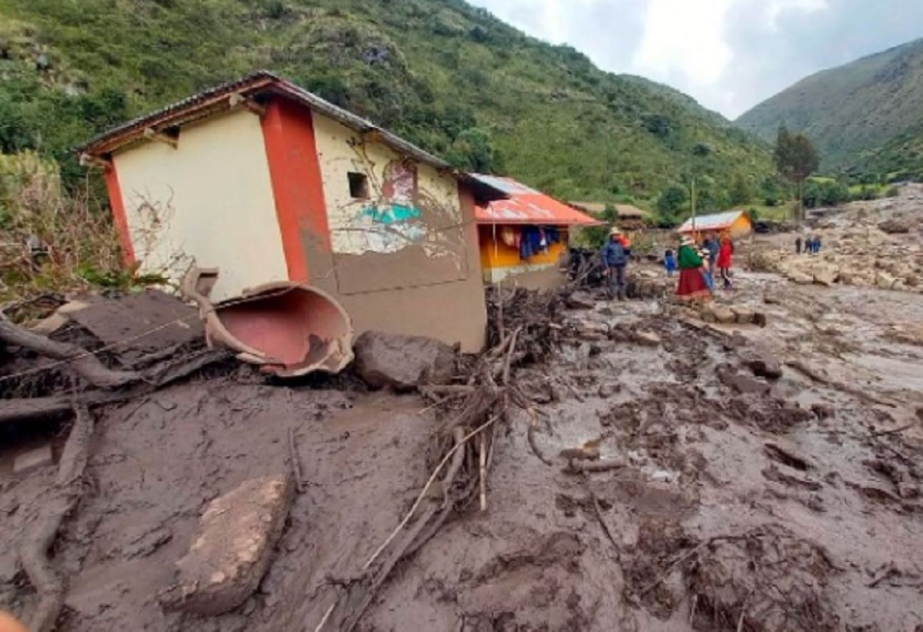 Las lluvias intensas registradas en diversos puntos del país han ocasionado serios estragos. Foto: ANDINA/Difusión