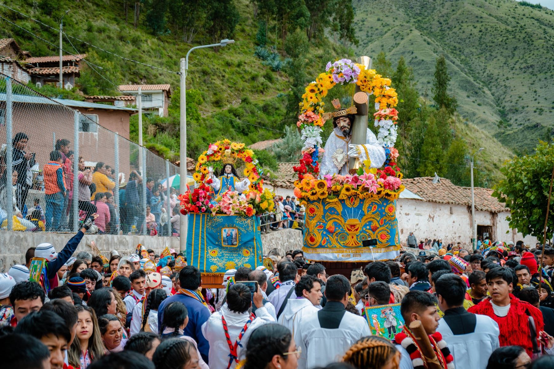 El Santuario del Señor de Pampacucho está ubicado en la comunidad campesina de Pampacucho del distrito de Colcha, provincia cusqueña de Paruro. Foto: ANDINA/Señor de Pampacucho Oficial