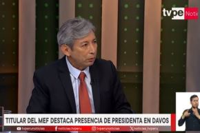 Ministro de Economía y Finanzas, José Arista Arbildo. Foto: Captura TV.