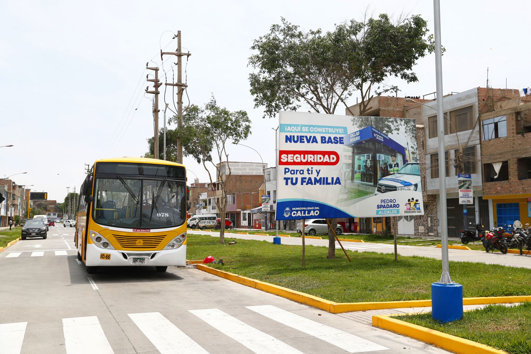 Así avanzan los trabajos para transformar el rostro alrededor de nuevo aeropuerto Jorge Chávez. Fotos: ANDINA/Daniel Bracamonte