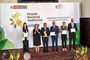 “En esta edición hemos recibido 134 nuevas iniciativas ambientales provenientes de 23 regiones del país, de las cuales 35 son de la región Lima y 65% de las regiones”, resaltó el titular del Ambiente.