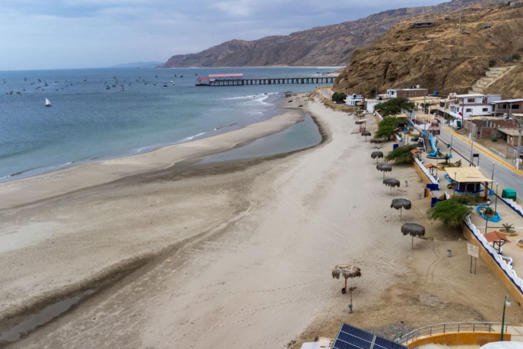 Playa de Cabo Blanco, uno de los principales atractivos turísticos de la costa de la región PIura. ANDINA/Difusión