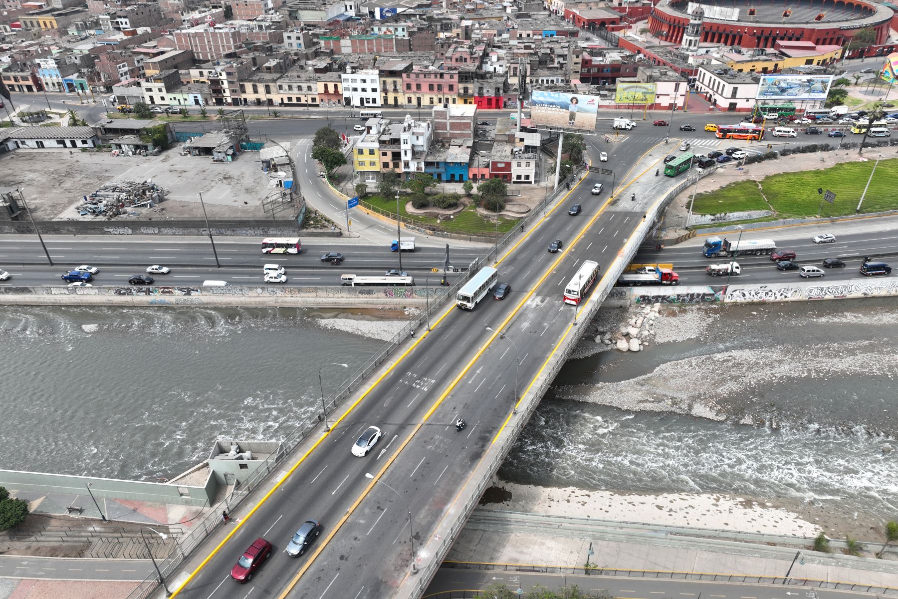 Puente Ricardo Palma. Foto: ANDINA/Daniel Bracamonte