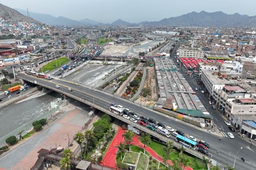 Puente Ricardo Palma. Foto: ANDINA/Daniel Bracamonte