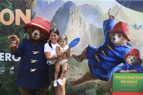 Avant premiere de Paddington en Perú