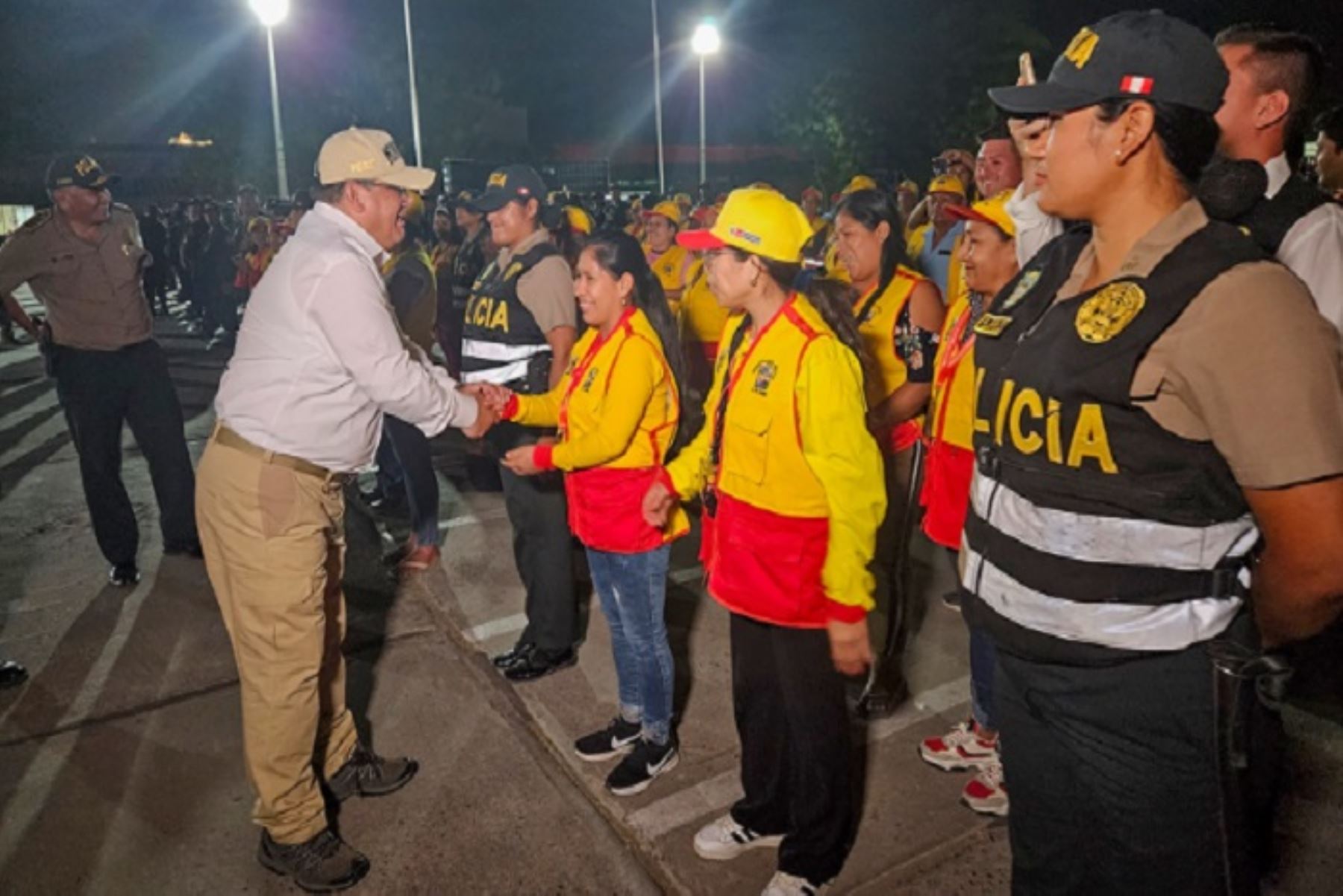 Ministro del Interior sostuvo también una reunión de trabajo con los representantes del Cuerpo General de Bomberos de Piura, para fortalecer sus equipos técnicos a beneficio de la ciudadanía.