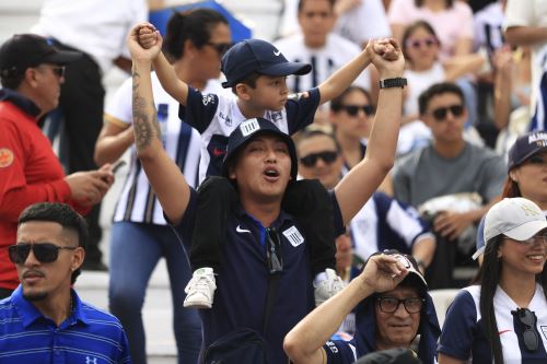 Alianza Lima vs Emelec: hinchas blanquiazules alientan previo al encuentro por la Tarde Blanquiazul 2025