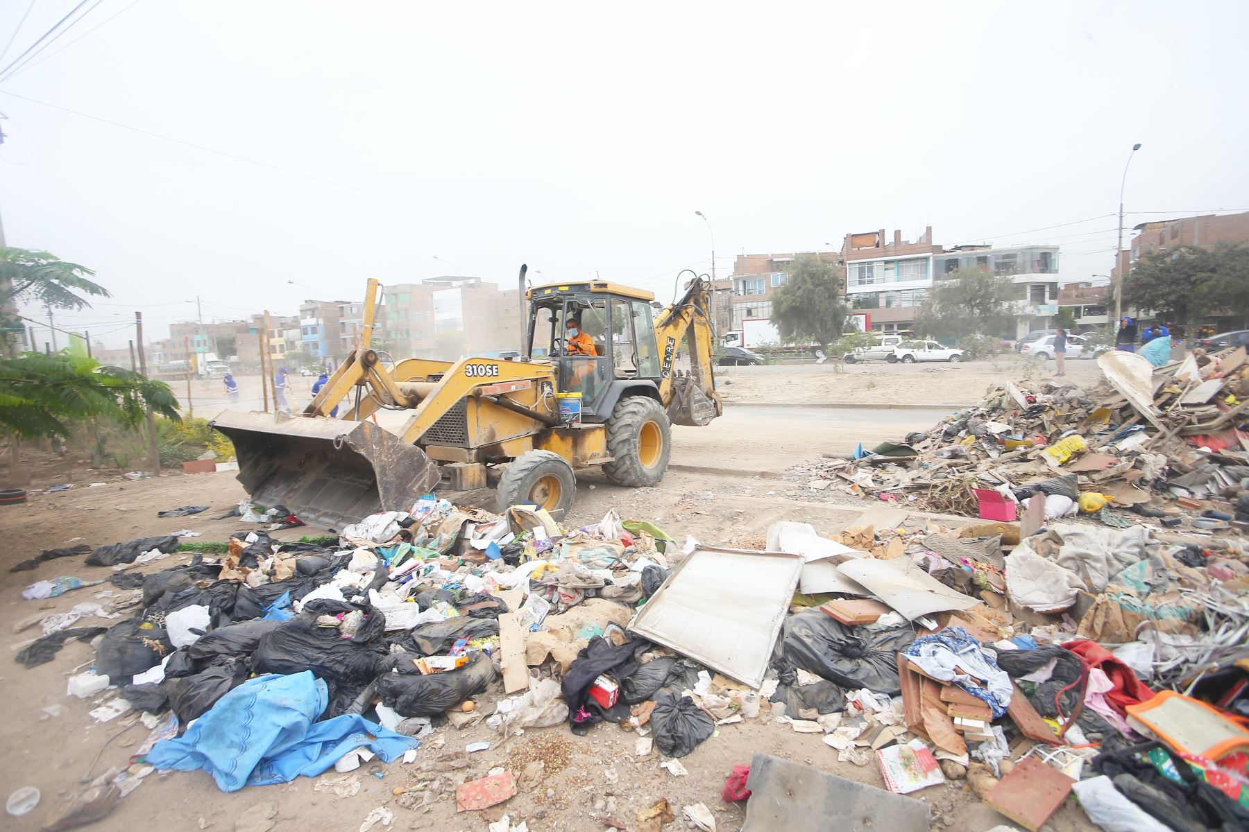 SMP: recuperan nuevo espacio público y recogen más de 100 toneladas de basura. Foto: ANDINA/Difusión.