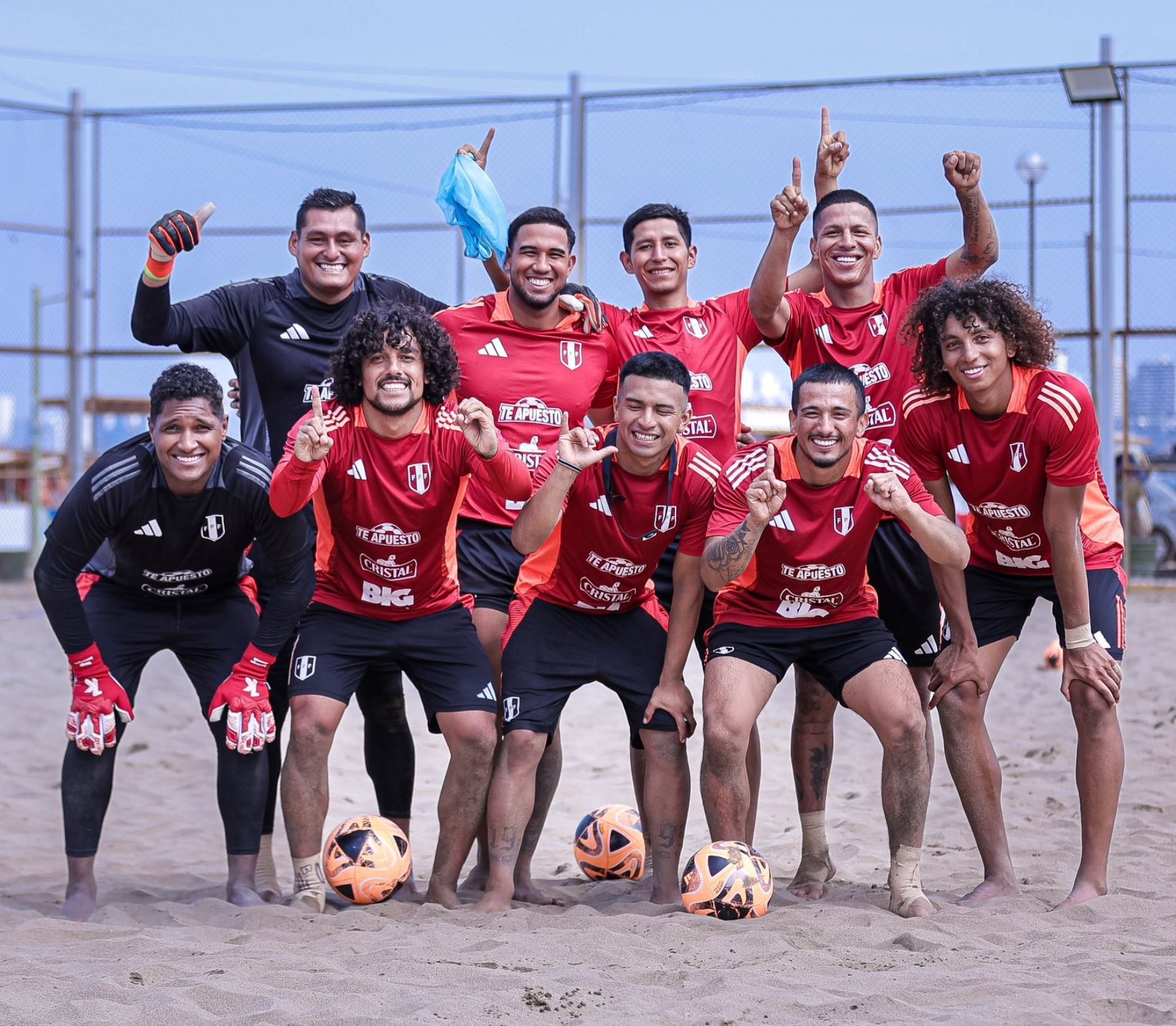 El equipo nacional de fútbol paya trabaja con sin descanso en Chorrillos