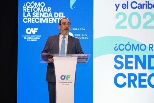 Presidente ejecutivo del CAF, Sergio Díaz-Grados. Cortesía CAF