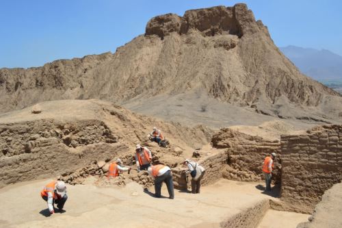 Complejo Arqueológico Pampagrande, de la provincia de Chiclayo, Lambayeque. ANDINA